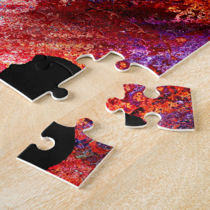 BMX on Rusty Grunge Jigsaw Puzzle