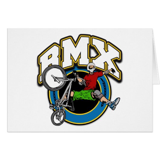 BMX One Handed Trick Cards (Front Horizontal)