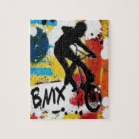 BMX Puzzle with Gift Box