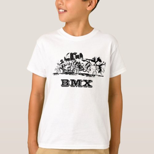 bmx race T_Shirt