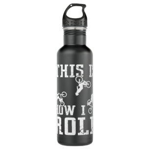 BMX Racing Cyclocross Race Cycling Lovers Cool Bik Stainless Steel Water Bottle