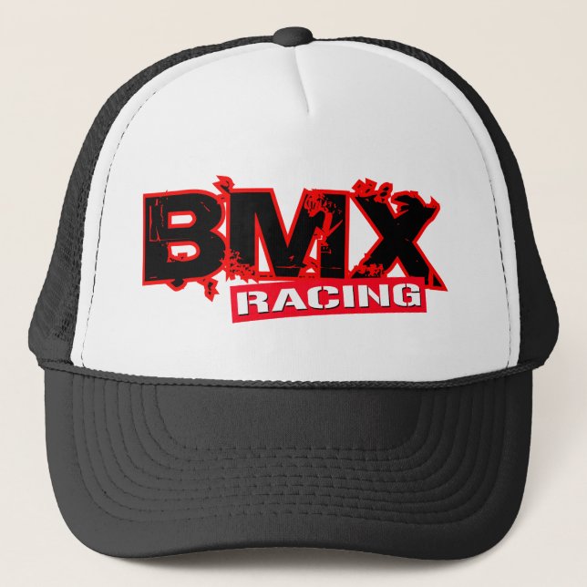 BMX RACING RED - Hat (Front)