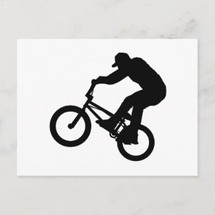 BMX Rider Postcard