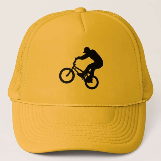 BMX Rider Trucker Hat (Front)