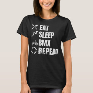 BMX Schedule BMX Rider Bike Motocross T-Shirt