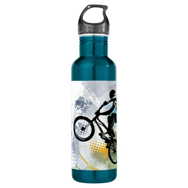 BMX STAINLESS STEEL WATER BOTTLE (Front)