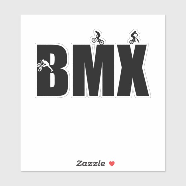 Bmx Sticker (Sheet)