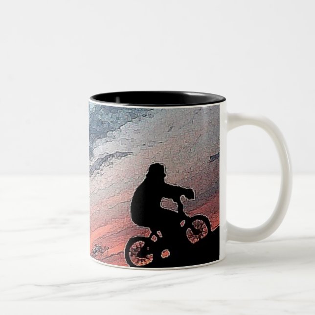 Bmx Sunset Mug (Right)