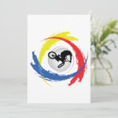 BMX Tricolor Emblem (Standing Front)