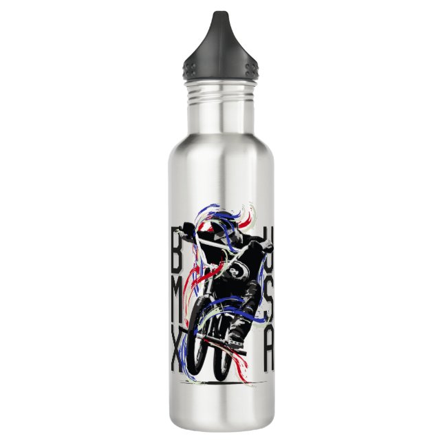 BMX USA America Stainless Steel Water Bottle (Left)