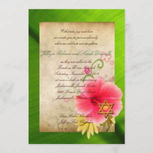 B'nai Mitzvah for Lisa (option 2) Invitation