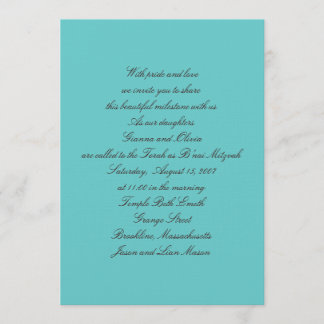 B'nai Mitzvah Invitations