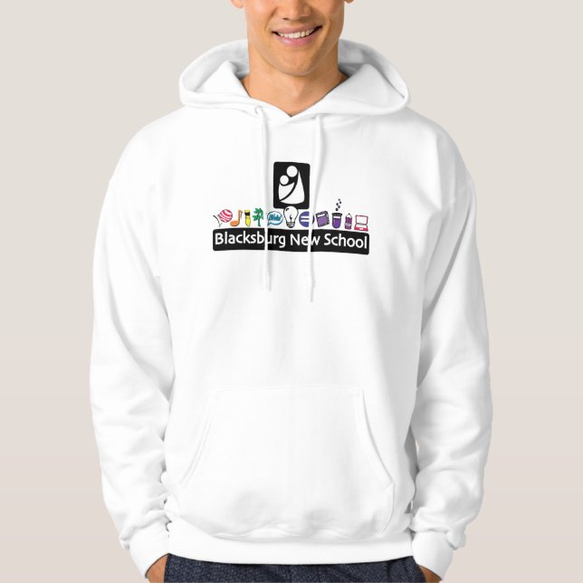 BNS Adult Color Logo Hoodie  (Front)