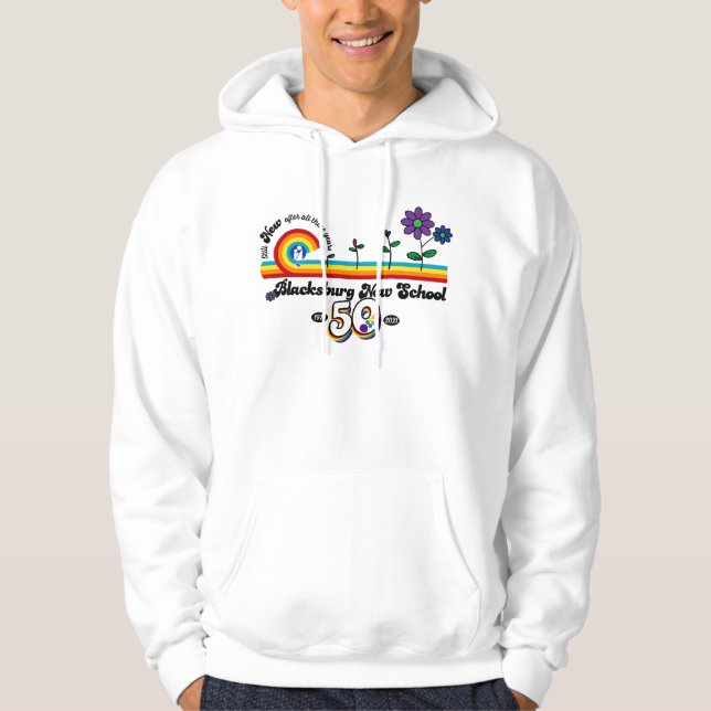BNS Celebrates 50th Basic Hoodie Sweatshirt (Front)