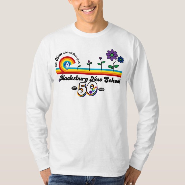 BNS Celebrates 50th Basic Long Sleeve Tee (Front)