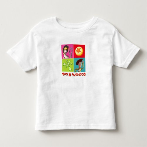 Bo and Woody Disney Toddler T_shirt