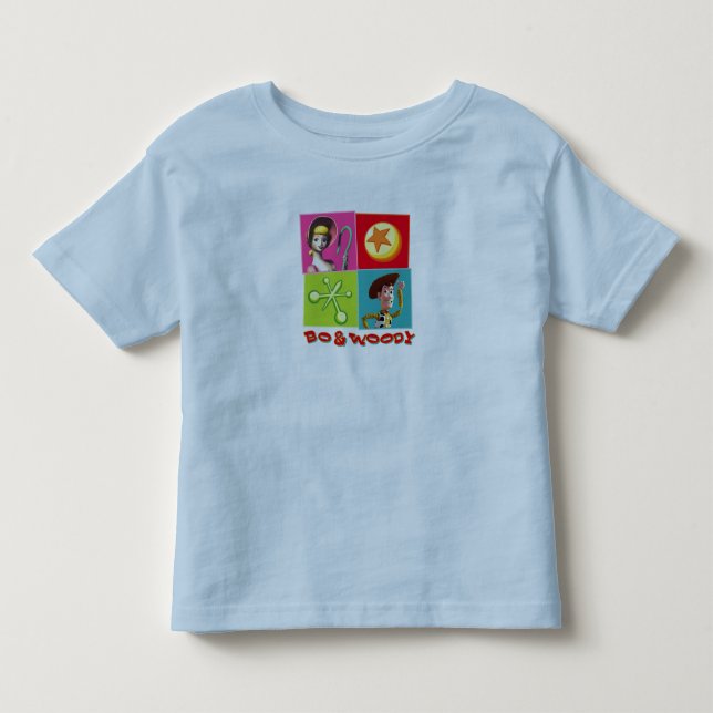 Bo and Woody Disney Toddler T-shirt (Front)