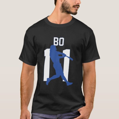 Bo Bichette 11 Blue Jays Artwork Essential  T_Shirt