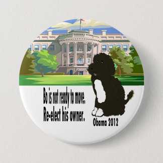 Bo Is Not Ready To Move 3.5" Pinback Button