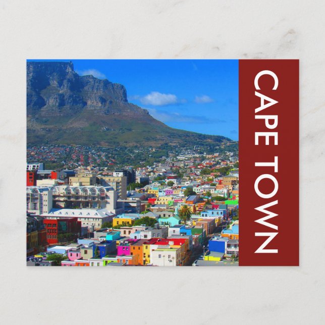 bo kaap mountain postcard (Front)