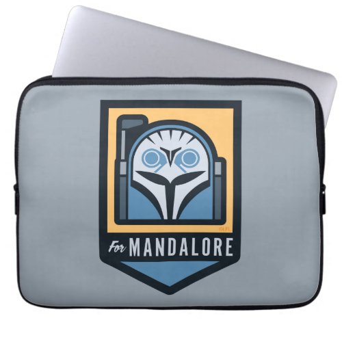 Bo_Katan For Mandalore Helmet Icon Laptop Sleeve