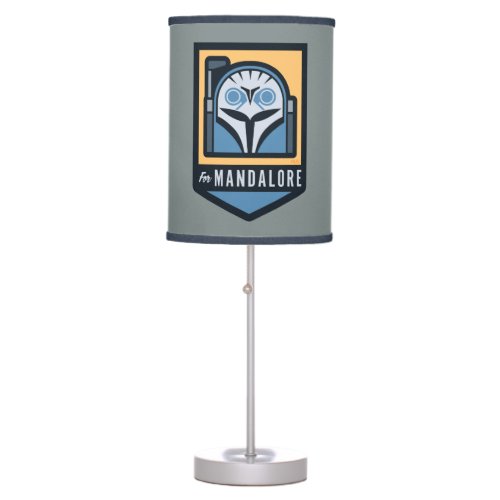 Bo_Katan For Mandalore Helmet Icon Table Lamp