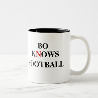BO KNOWS FOOTBALL MUG