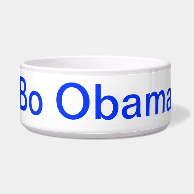 Bo Obama Bowl (Front)