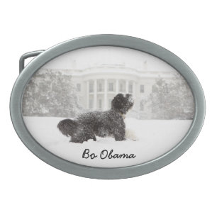 Bo Obama Oval Belt Buckle