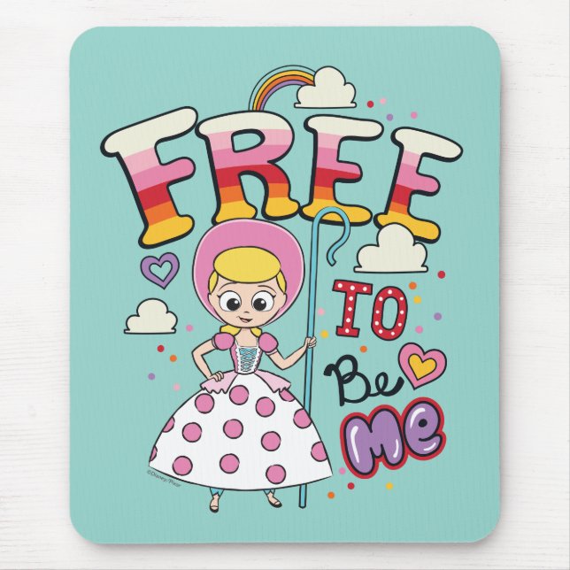 Bo Peep "Free To Be Me" Mouse Pad (Front)