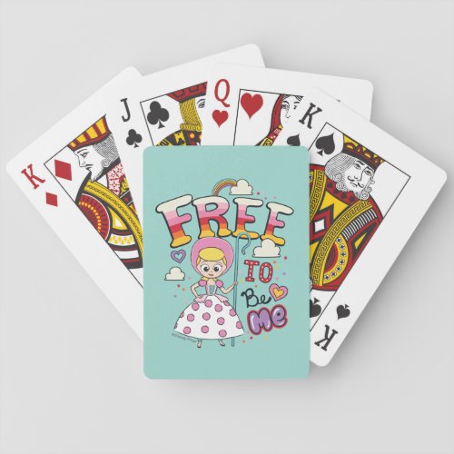 Bo Peep Free To Be Me Playing Cards