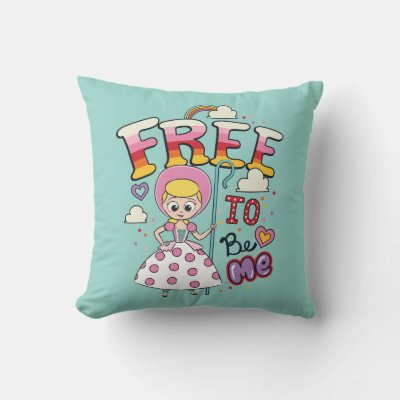 Bo Peep &quot;Free To Be Me&quot; Throw Pillow