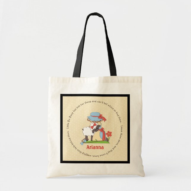 Bo Peep Nursery Rhyme Bag (Front)