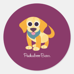 Bo the Dog Classic Round Sticker