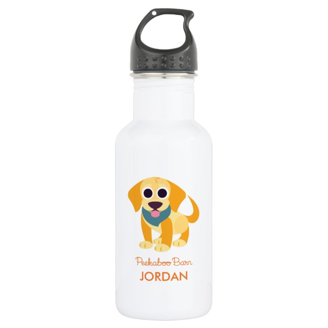 Bo the Dog Stainless Steel Water Bottle (Front)