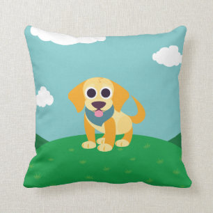 Bo the Dog Throw Pillow