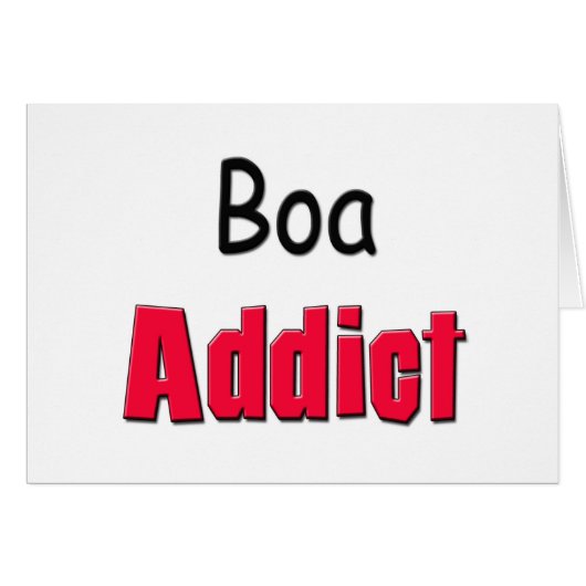 Boa Addict Cards (Front Horizontal)