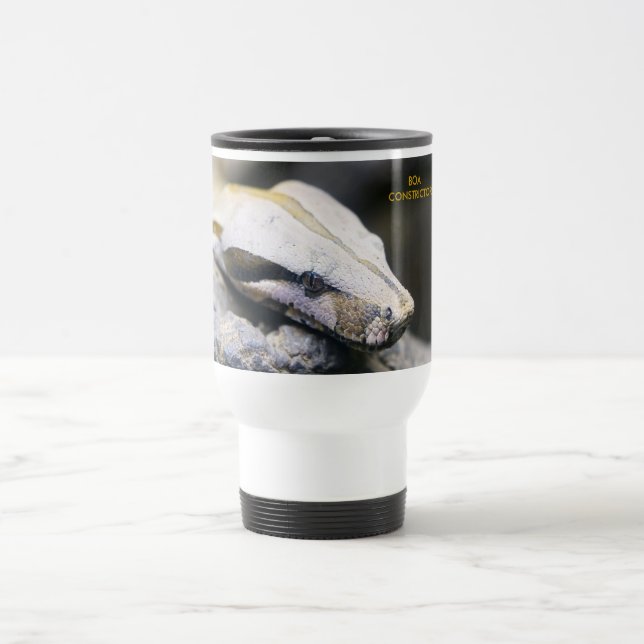 BOA AMAZONIAN CONSTRICTOR TRAVEL MUG (Center)