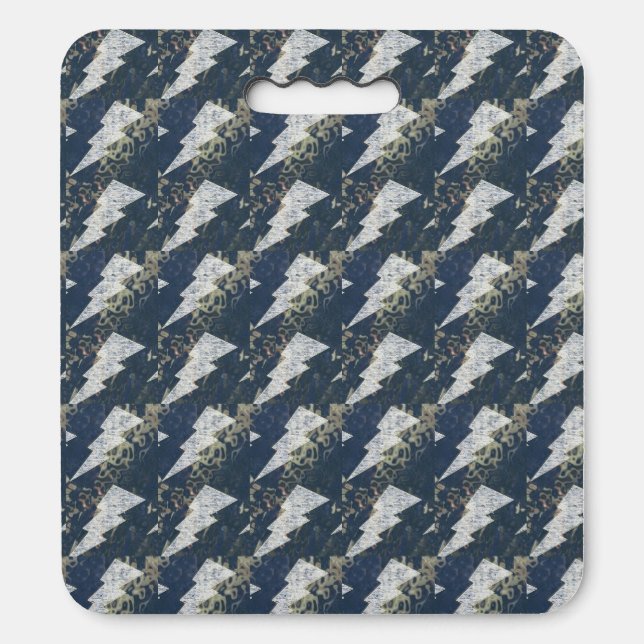 Boa Image Lightning Pattern Seat Cushion (Front Vertical)