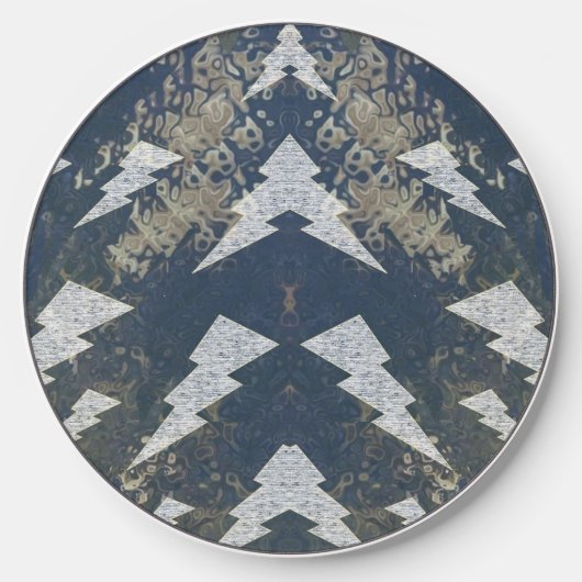 Boa Image Lightning Pattern Wireless Charger (Front)