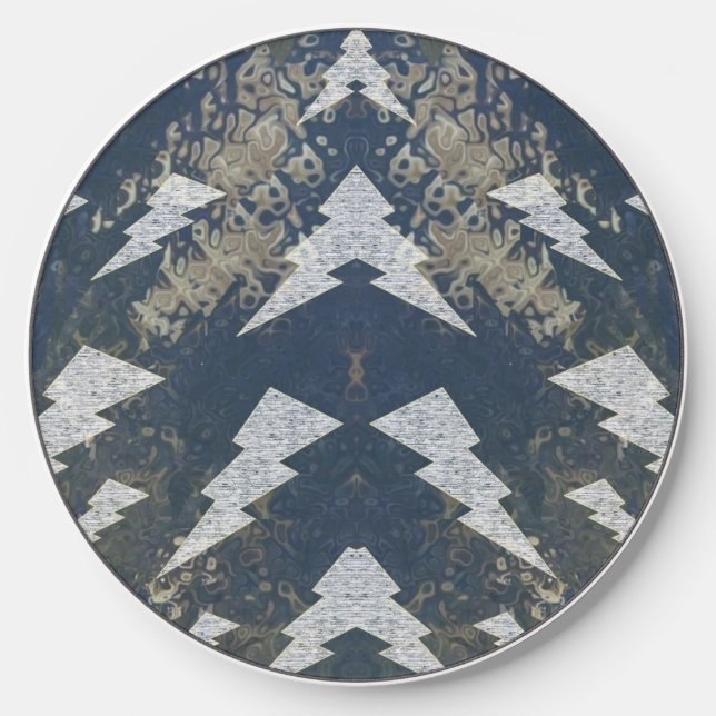 Boa Image Lightning Pattern Wireless Charger (Front)