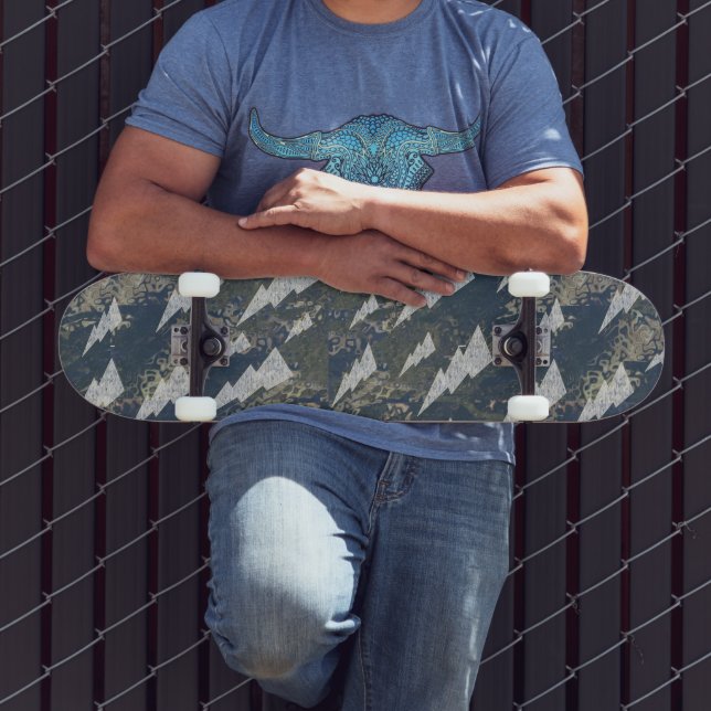 Boa Image Sparkling & Lightning Skateboard (Outdoor 3)