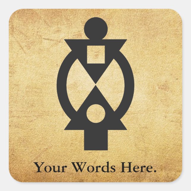 BOA ME NA ME MMO | Cooperation Square Sticker (Front)