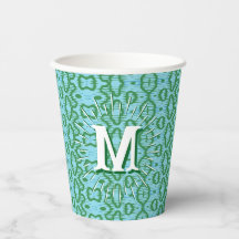 Boa Ripple in Green + Aqua Personalized