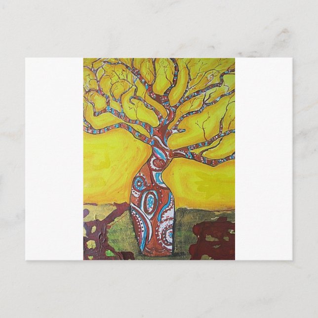 Boab tree Bright Postcard (Front)