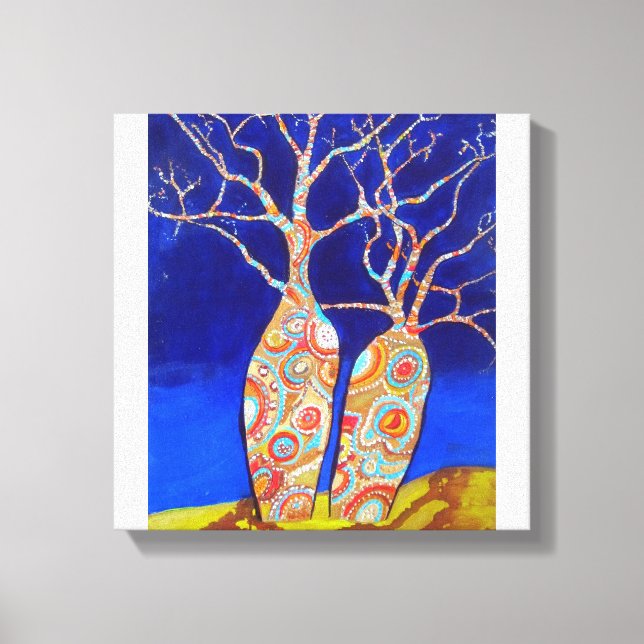 Boab Trees Canvas Print (Front)