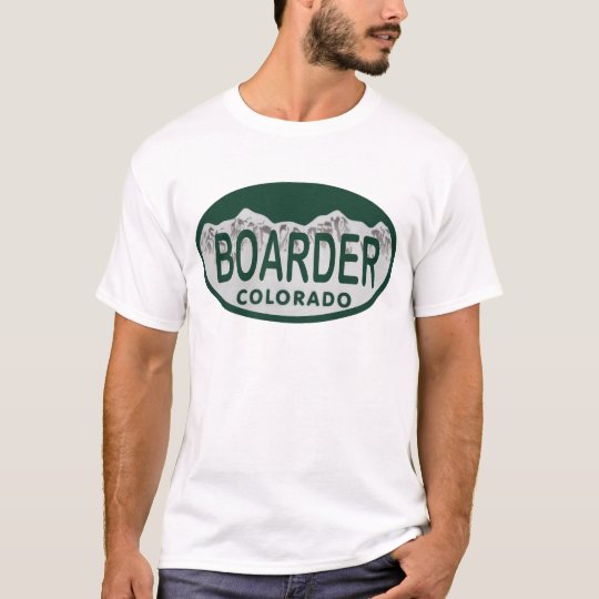 boader license oval T-Shirt