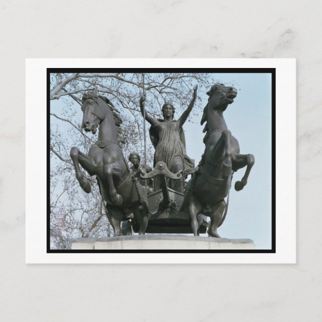 Boadicea, 1850s (bronze) (see also 33580) postcard (Front)