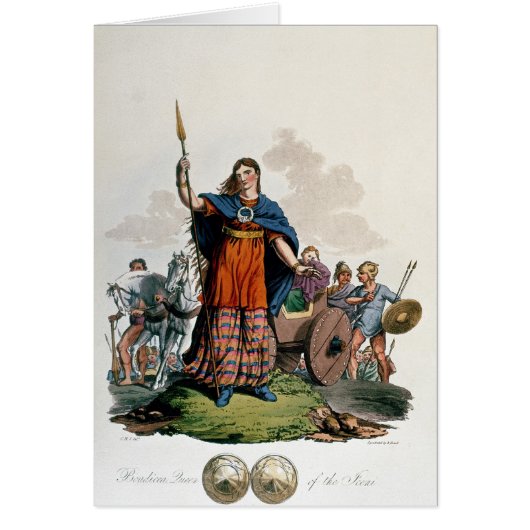 Boadicea, Queen of the Iceni Cards (Front)