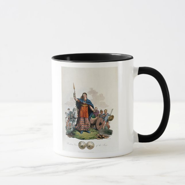 Boadicea, Queen of the Iceni Mug (Right)